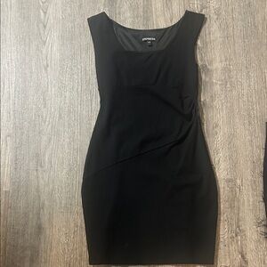 Express Classic Black Mini Dress